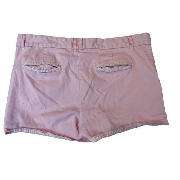 JACHS Womens Girlfriend Shorts Mid Rise Slash Pockets Lightweight Pink Size 10 - Picture 2 of 8